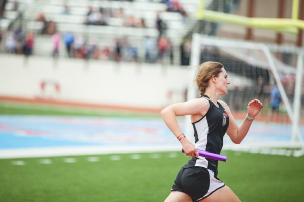 running, relay race, baton