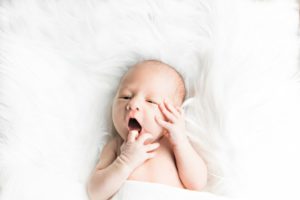 fussy newborn baby