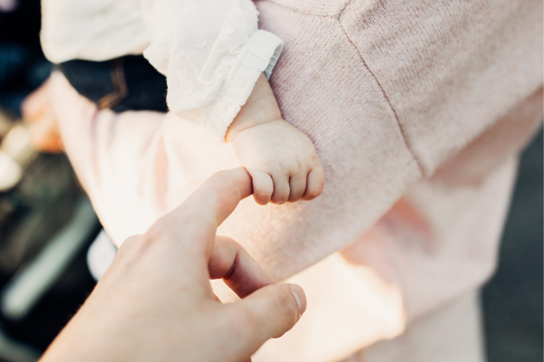 baby grasp, done having children