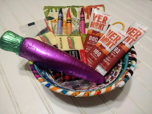 30+ Ideas for Creating a Locally-Sourced Easter Basket easter basket, chocolate, shop local, vermont made, kat's paws
