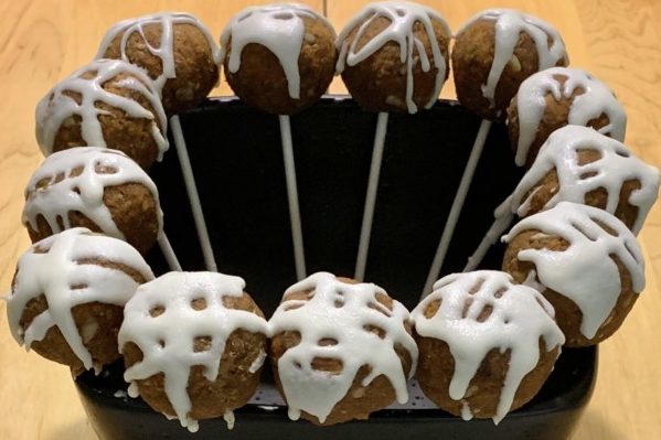 A Semi-Healthy, Daycare-Friendly Birthday Treat Baking Experiment carrot-cake-energy-bite-pops