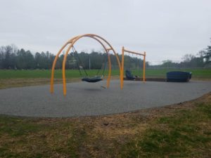 accessible playground swing