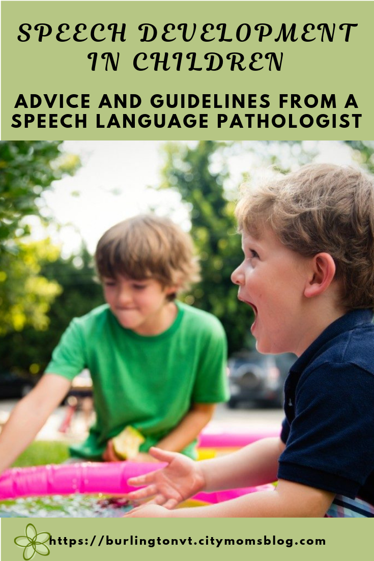 speech development in children