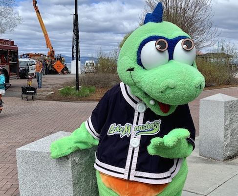 Lake Monsters Mascot Champ