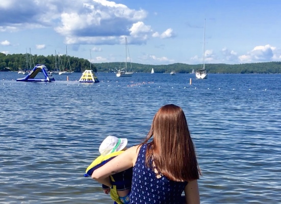Bayside Beach Inflatable Water Park