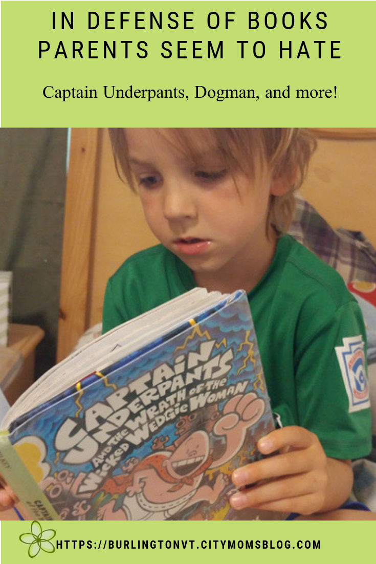 Books parents hate- captain underpants and more