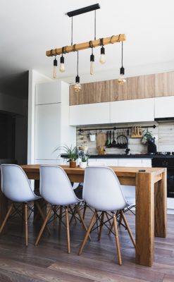 example of wood element kitchen