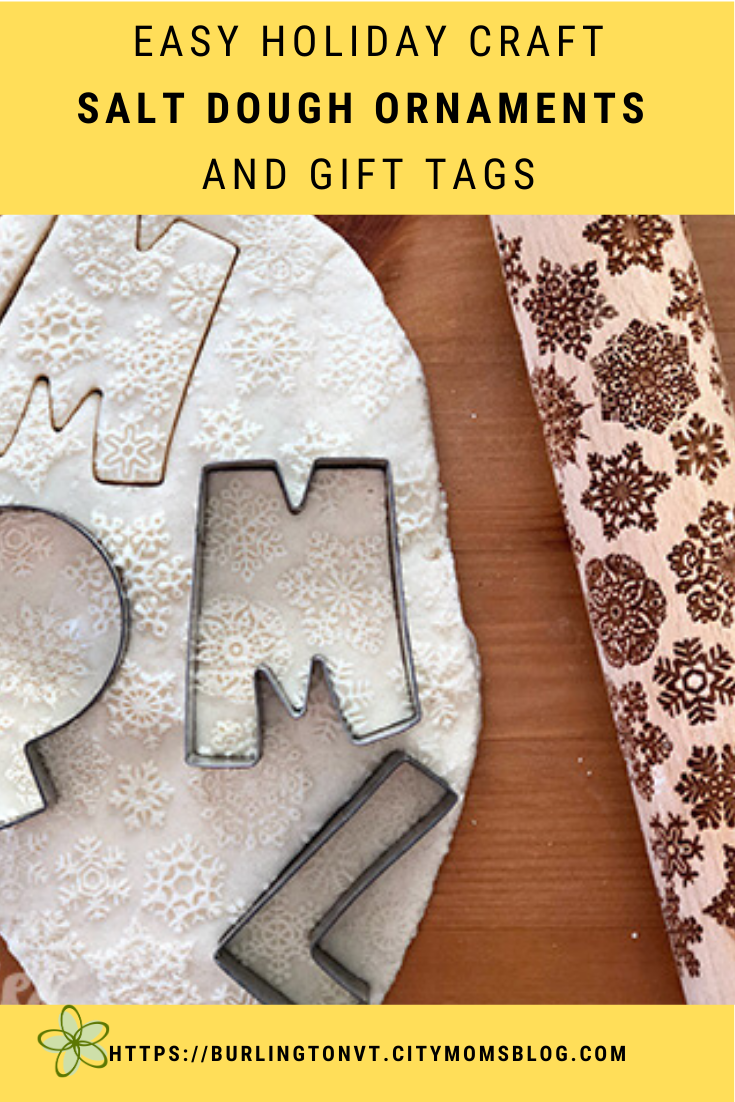 Easy Holiday Craft: Salt Dough Ornaments and Gift Tags