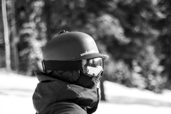 winter gear - helmet, goggles, full face mask