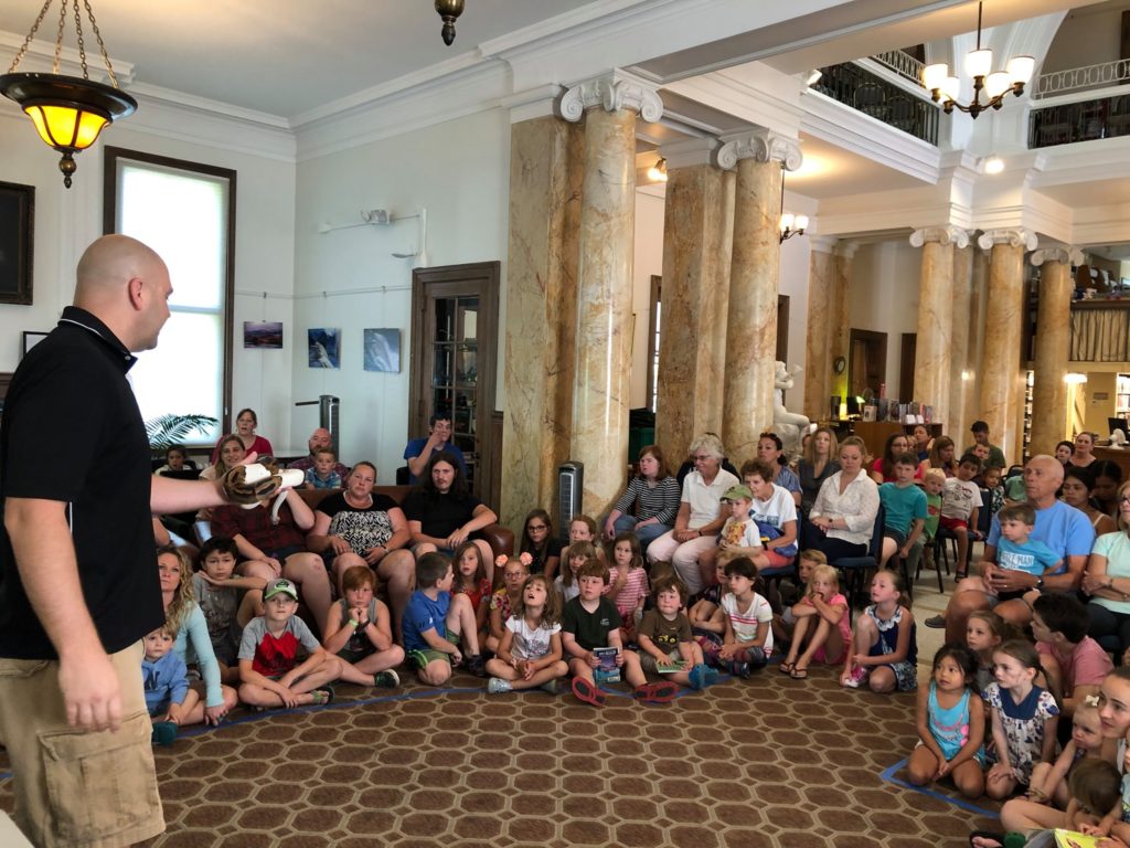 802 Reptile Program at the Bixby Library