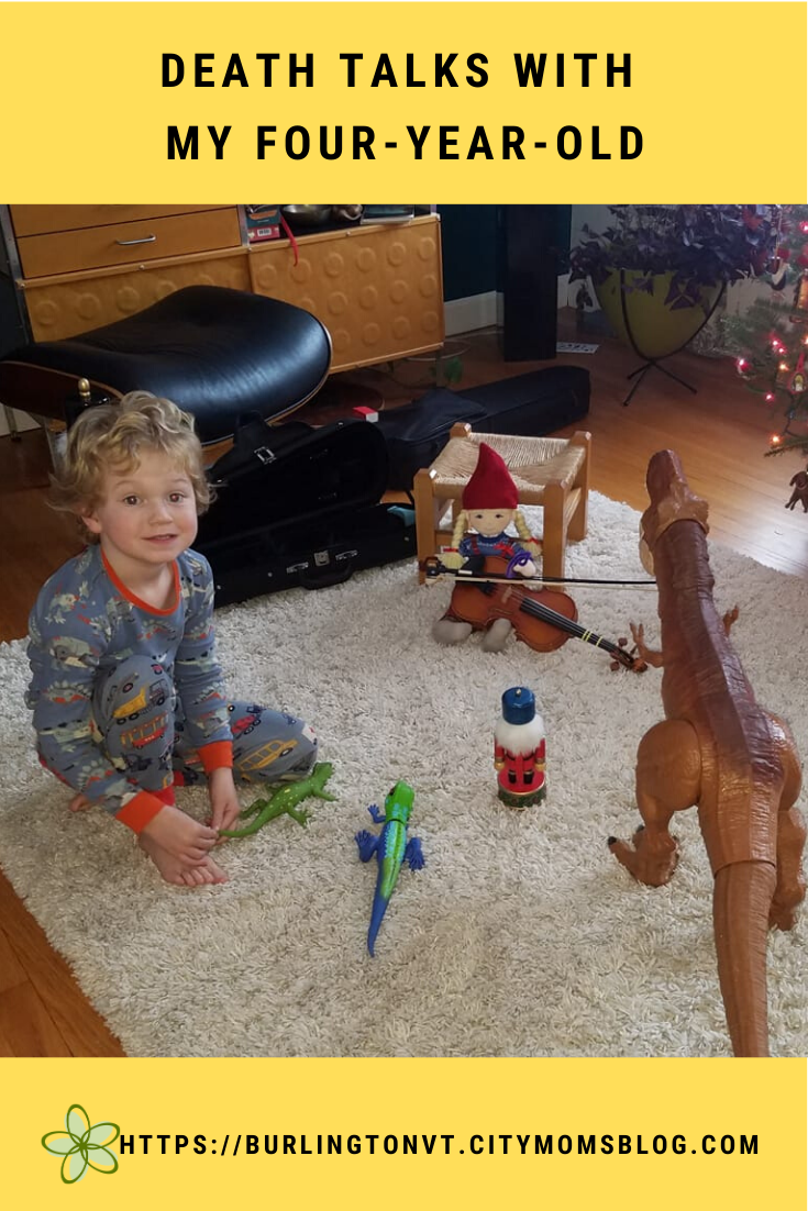 Death Talks with My Four-Year-Old