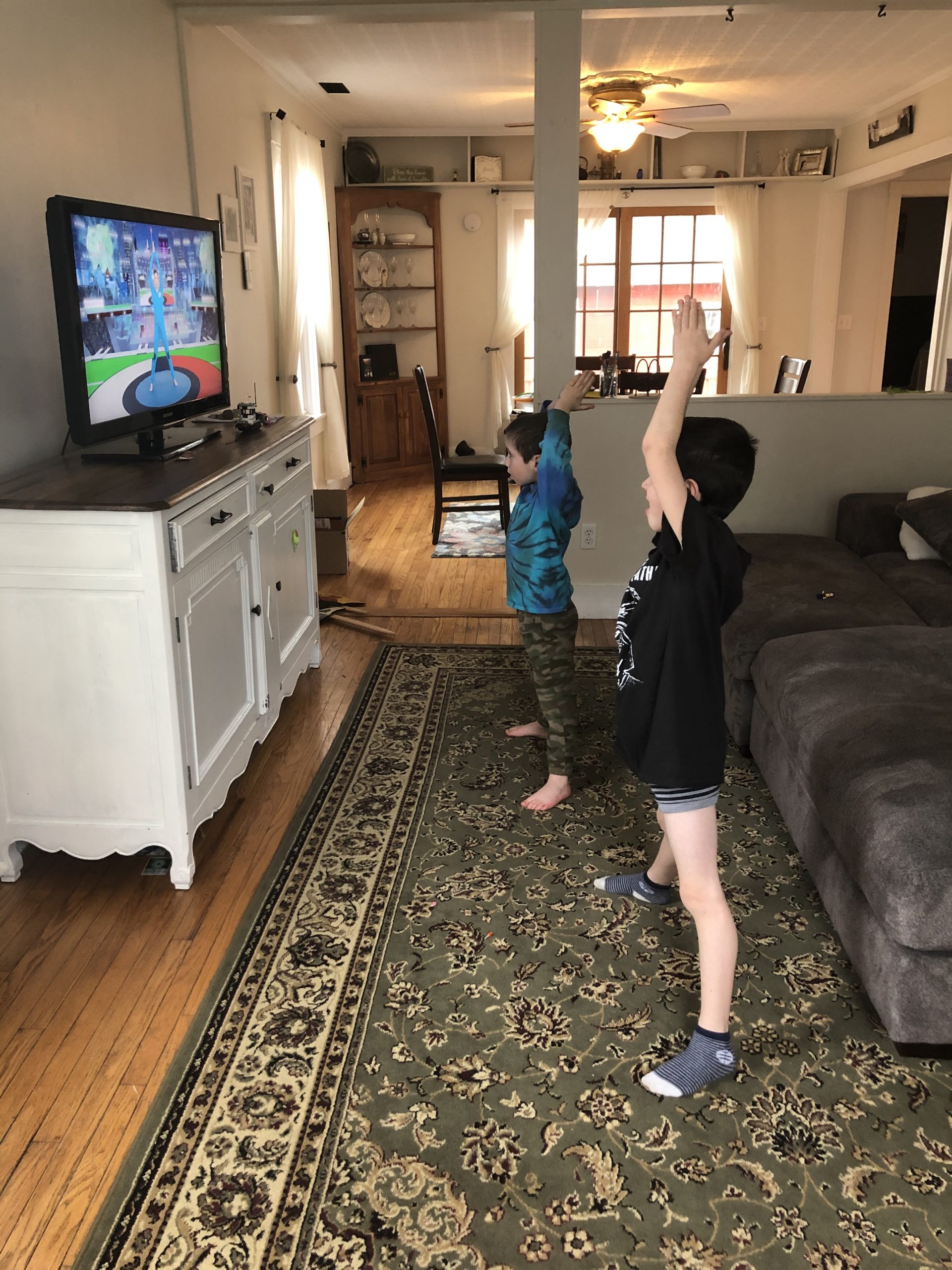 with Vermont schools closed kids to yoga at home