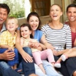 two divorced families