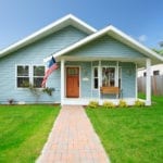 blue house