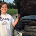 brianna working on car featured image