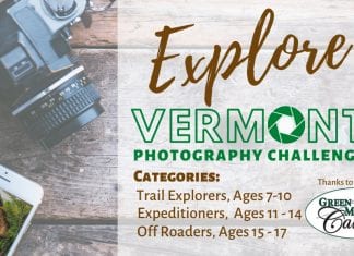 Explore Vermont Photography Challenge – for KIDS!