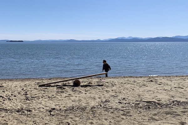 Daydreaming of vacation on Lake Champlain