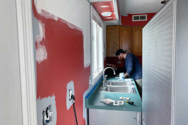 kitchen paint DIY