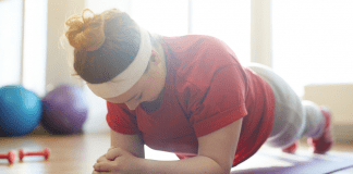 My Doctor Can’t Make Me Lose Weight: My Body My Choice woman doing a plank