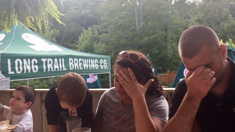 Kids enjoy Vermont Breweries when they're embarrassing their parents.
