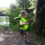 fishing with young kids