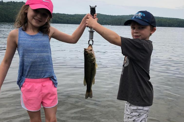 fishing with kids