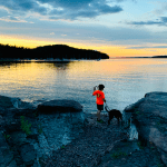 sunset walk