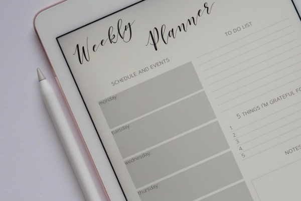 weekly planner