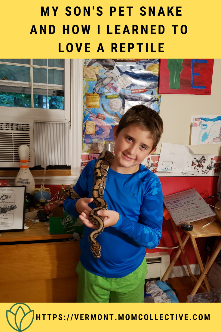 My Son's Pet Snake, and How I Learned to Love a Reptile