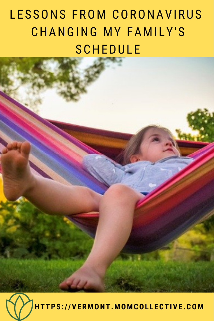 Lessons from Coronavirus - Changing My Family's Schedule