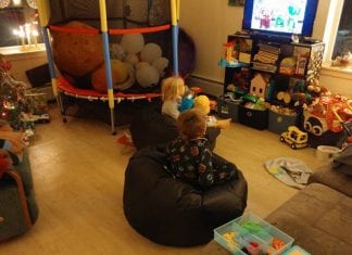 I’m a Movie Geek Mom: We are Proud Television Owners Kids watching television