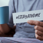I stay at home