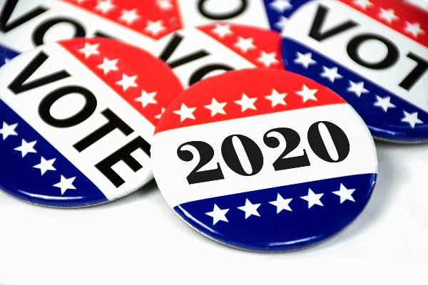 buttons that say "2020"