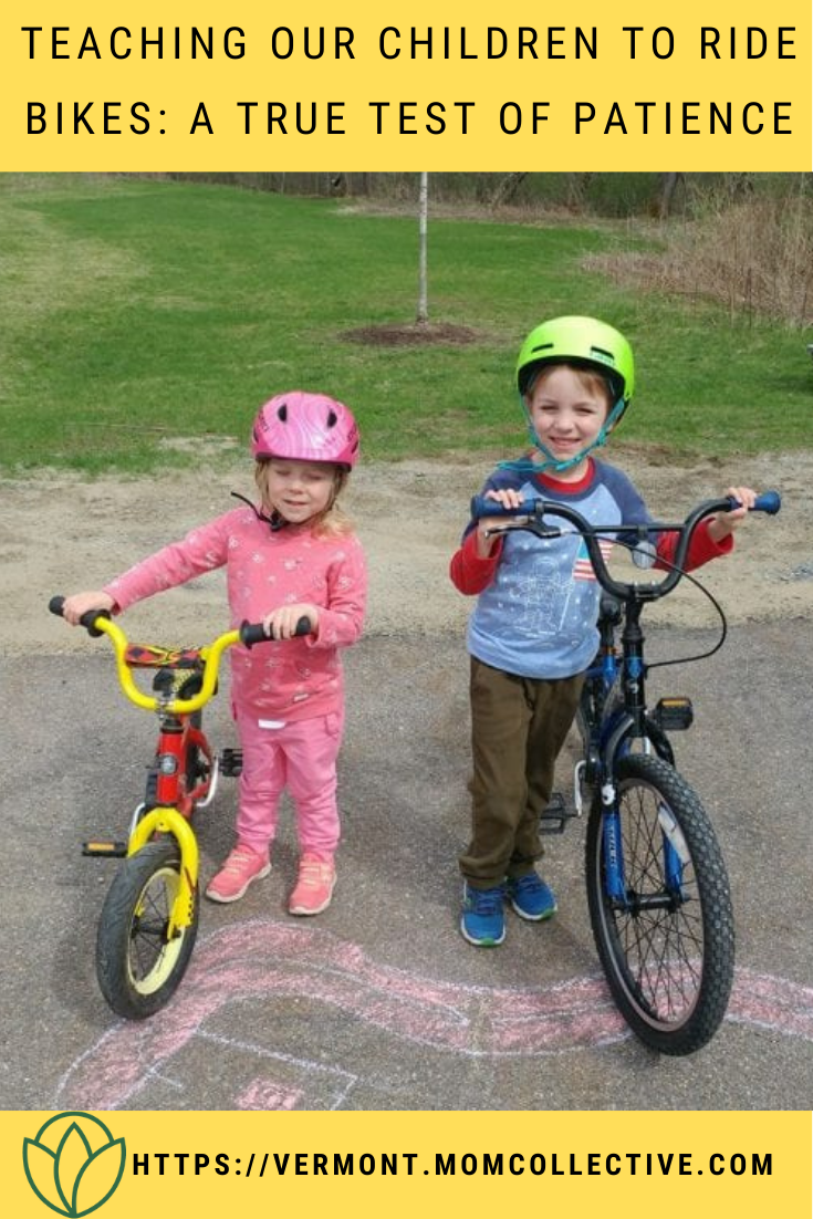 Teaching Our Children to Ride Bikes: A True Test of Patience