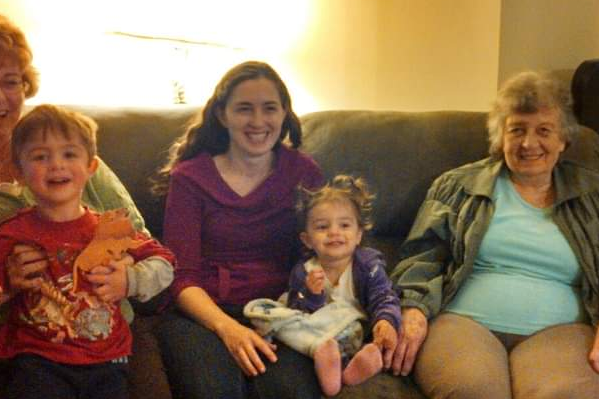 a grandma loves her family
