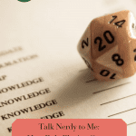 Talk Nerdy to Me: How Role Playing Games Made My Marriage Fun Again pint