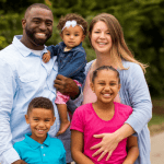 biracial family