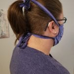 Brianna tie mask