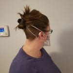 Brianna hair clip mask