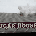 smoke stack on a sugar house