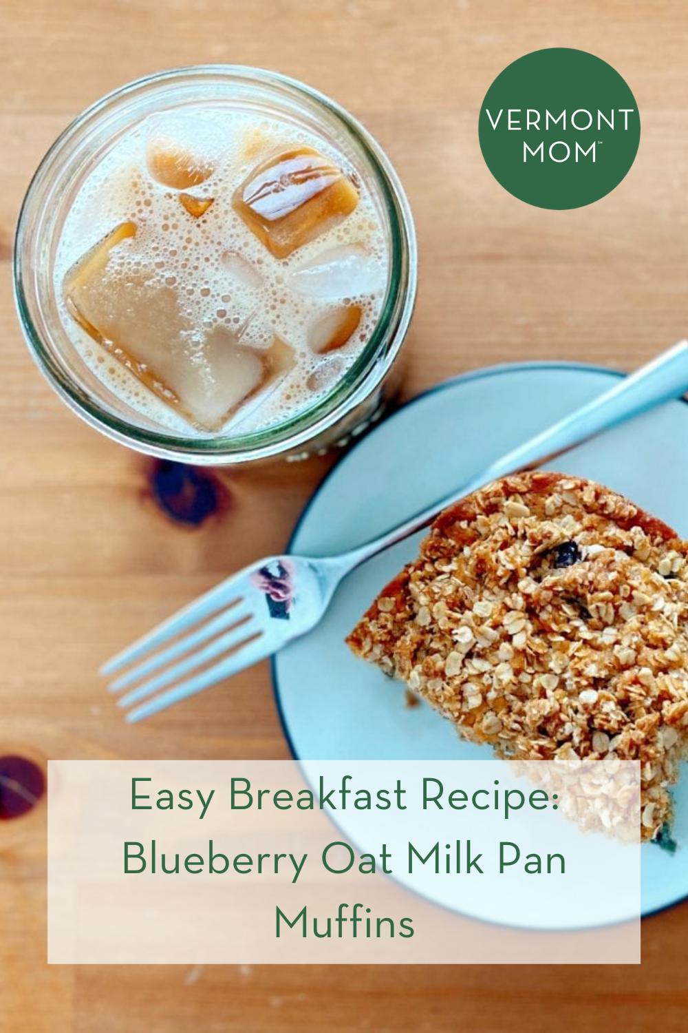 Easy Breakfast Recipe: Blueberry Oat Milk Pan Muffins
