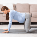 cat cow yoga for pregnancy