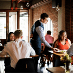 dining out in a restaurant