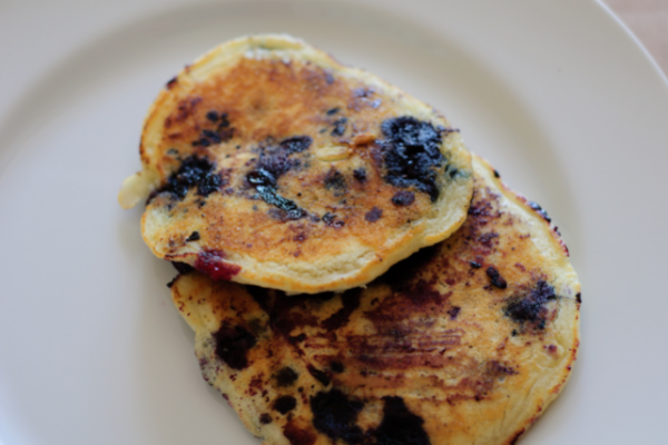 blueberry pancakes