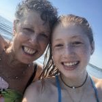 nan with her granddaughter