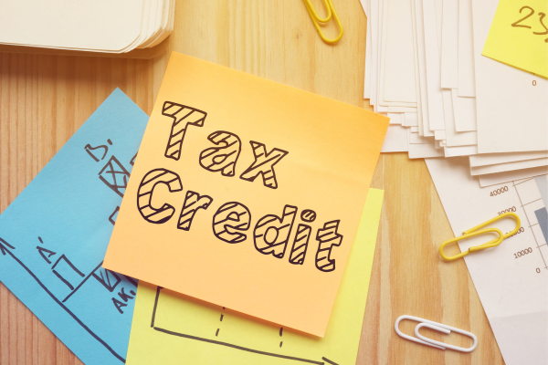 This week, families will be receiving an advance tax credit. 