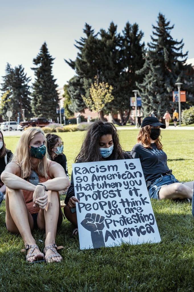 anti-racism protest in America is not a protest against America