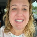 jemima in car no invisalign 2