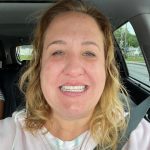 jemima in car no invisalign