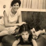 Author as a young girl